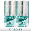 120 Mega Bundle Leaora Essence Toilet Tissue | 3-Ply Rolls