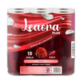 Leaora Plus Rose 3 Ply Toilet Rolls – 108 Rolls (Pack of 18 x 6)