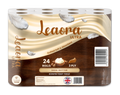 Leaora Ultra Shea Butter 3 Ply Toilet Rolls – 96 Rolls (Pack of 24 x 4)