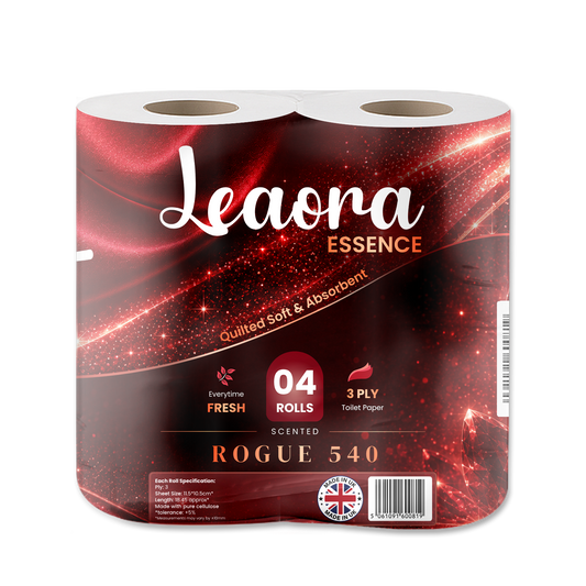 Leaora Essence Baccarat Rouge 540 3 Ply Toilet Rolls – 80 Rolls (Pack of 4 x 20)