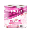 Leaora Essence Cherry Blossom 3 Ply Toilet Tissue Rolls Scented Quilted Luxury Tissue Rolls
