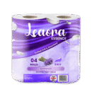 Leaora Essence Lavender 3 Ply Toilet Tissue Rolls Scented Quilted Luxury Tissue Rolls