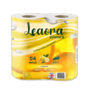 Leaora Essence Lemon 3 Ply Toilet Tissue Rolls Scented Quilted Luxury Tissue Rolls