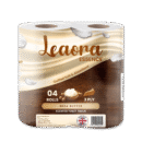 Leaora Essence Shea Butter 3 Ply Toilet Tissue Rolls Scented Quilted Luxury Tissue Rolls